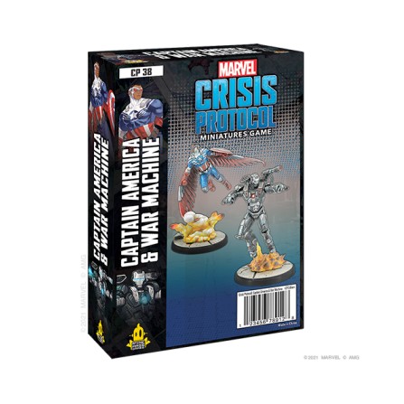 Marvel Crisis Protocol: Captain America & War Machine Character Pack