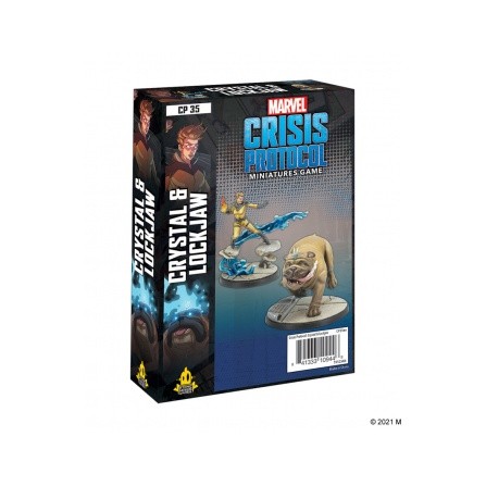 Marvel: Crisis Protocol Miniatures Game: Crystal & Lockjaw