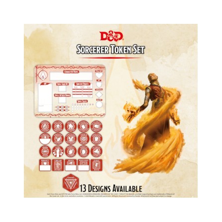 D&D - Sorcerer Token Set