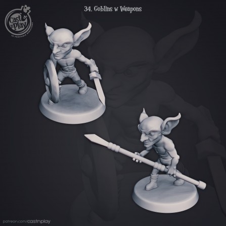 Goblin With Spear