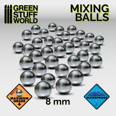 Mixing Paint Steel Bearing Balls 8mm