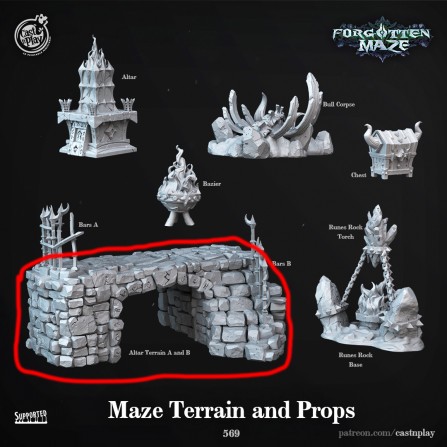 Forgotten Maze Altar