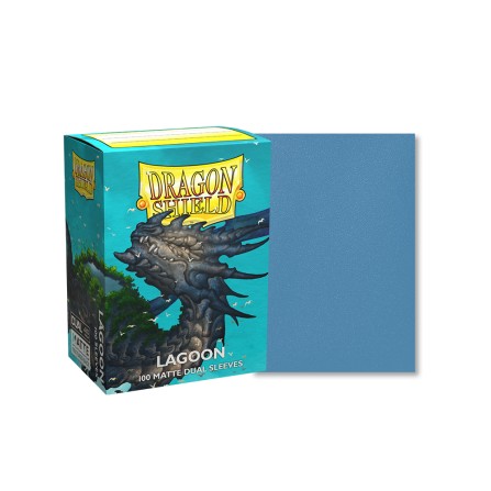 Dragon Shield Matt Lagoon 100 stk