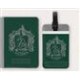 HARRY POTTER - TAG + PASSPORT COVER SET SLYTHERIN