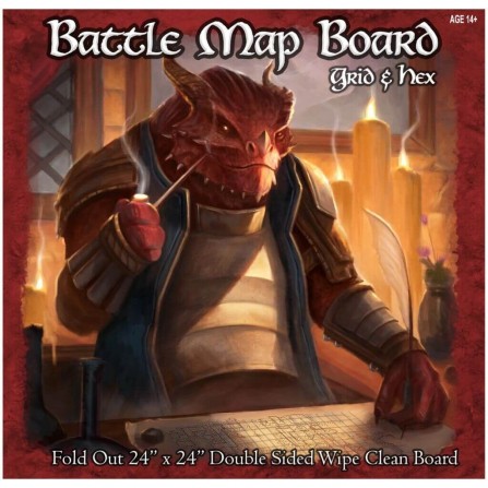 Battle Map Board - Grid & Hex - EN