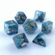 RPG dice set - White/Emerald