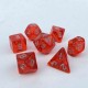 Tiny RPG dice set - Red