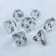 Tiny RPG dice set - Clear