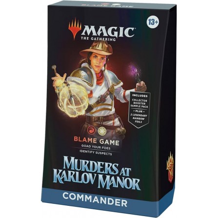 MTG - Murders a Karlov Manor - Blame Game Commander