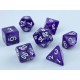 RPG dice set - Purple Pearl