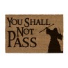 YOU SHALL NOT PASS DOORMAT 60X40 THE LORD OF THE RINGS