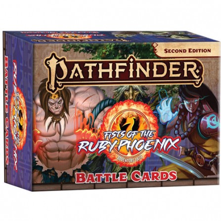 PATHFINDER RPG: FISTS OF THE RUBY PHOENIX BATTLE CARDS (P2)