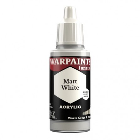 Army Painter Warpaints Fanatic: Acrylics - Matt White