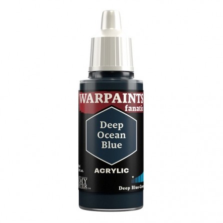 Army Painter Warpaints Fanatic: Acrylics - Deep Ocean Blue