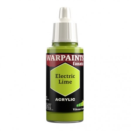 Army Painter Warpaints Fanatic: Acrylics - Electric Lime