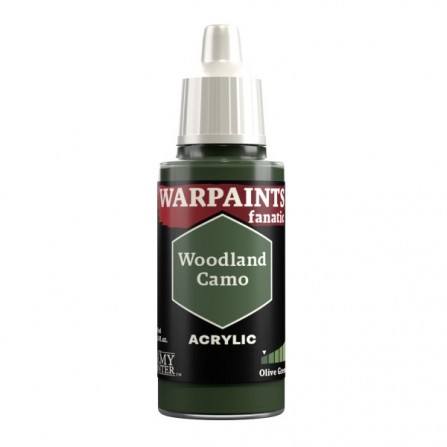 Army Painter Warpaints Fanatic: Acrylics - Woodland Camo