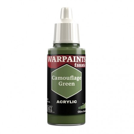 Army Painter Warpaints Fanatic: Acrylics - Camouflage Green