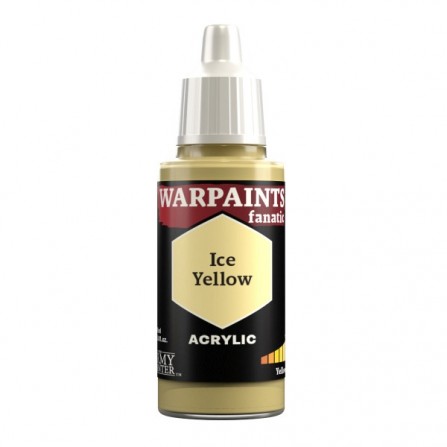 Army Painter Warpaints Fanatic: Acrylics - Ice Yellow