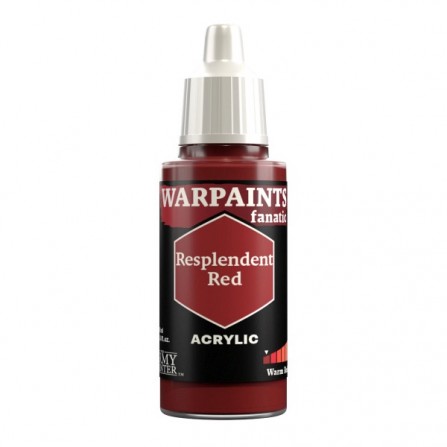 Army Painter Warpaints Fanatic: Acrylics - Resplendent Red