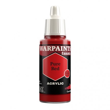 Army Painter Warpaints Fanatic: Acrylics - Pure Red