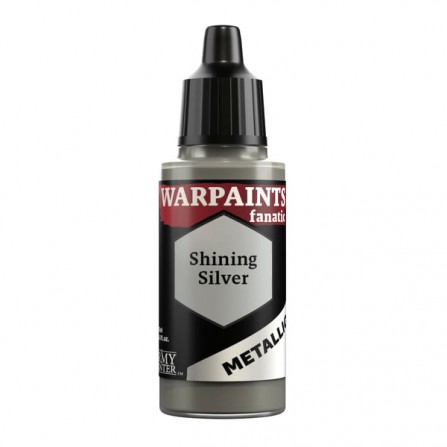 Army Painter Warpaints Fanatic Metallic:: Shining Silver