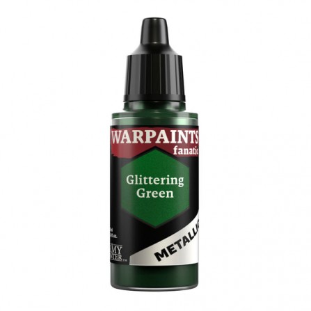 Army Painter Warpaints Fanatic Metallic: Glittering Green