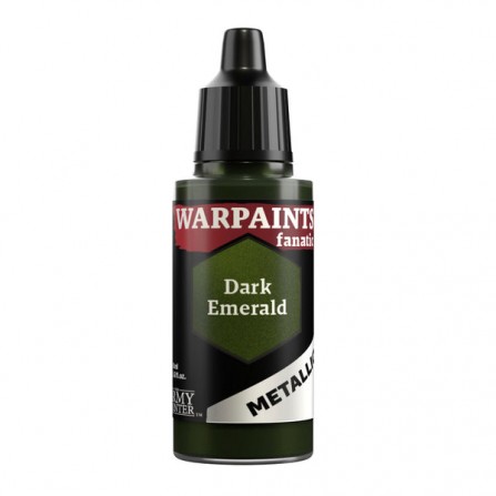 Army Painter Warpaints Fanatic Metallic:: Dark Emerald