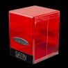 Ultra Pro -  Deck Box +100 Glitter Red - Satin Cube