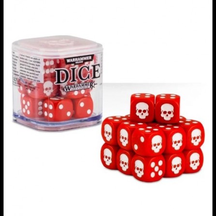 Warhammer : Dice Set - 20 x Red