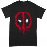 Marvel - Deadpool Splat Face T-Shirt