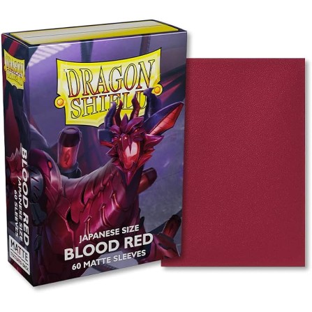 Dragon Shield - Japanese Size Blood Red