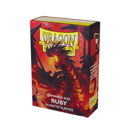 Dragon Shield - Japanese Size Ruby