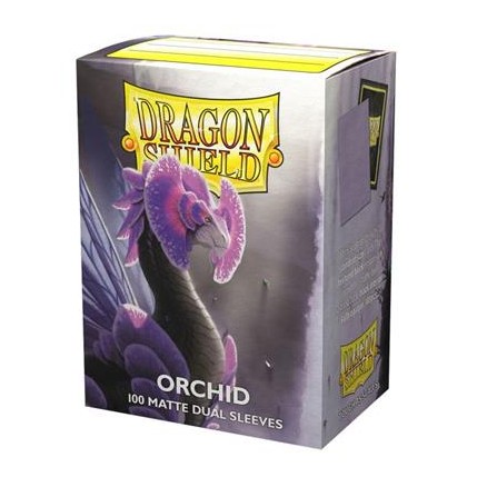 DRAGON SHIELD DUAL MATTE SLEEVES - ORCHID 'EMME' (100 SLEEVES)