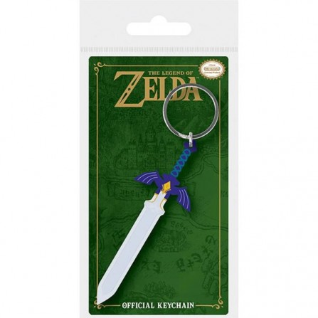 The Legend Of Zelda (Master Sword) Rubber Keychain