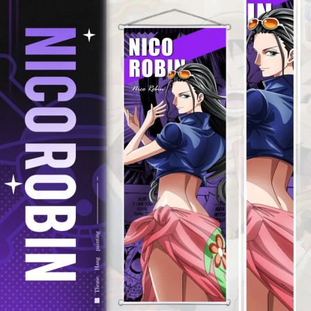 One Piece Wall Scroll - Robin