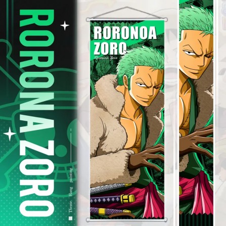 One Piece Wall Scroll - Zoro