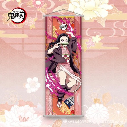 Demon Slayer Wall Scroll - Nezuko Kamado V2