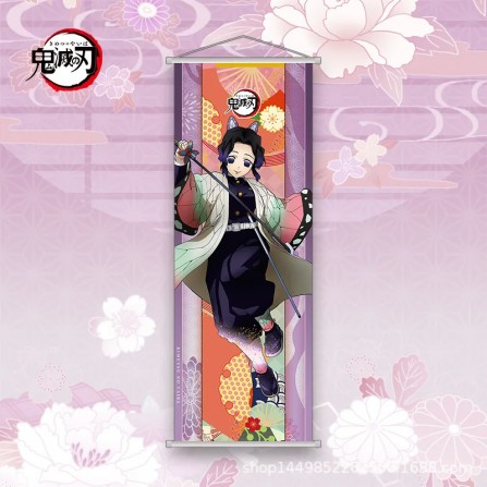 Demon Slayer Wall Scroll - Kanao Tsuyuri V2