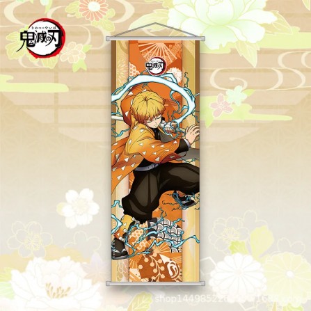 Demon Slayer Wall Scroll - Zenitsu Agatsuma