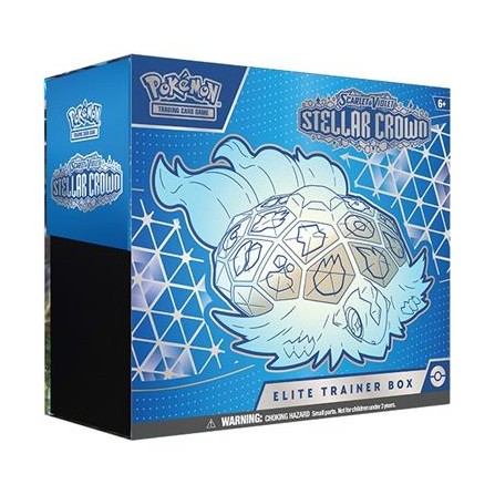 PKM - Scarlet & Violet 7 Stellar Crown Elite Trainer Box