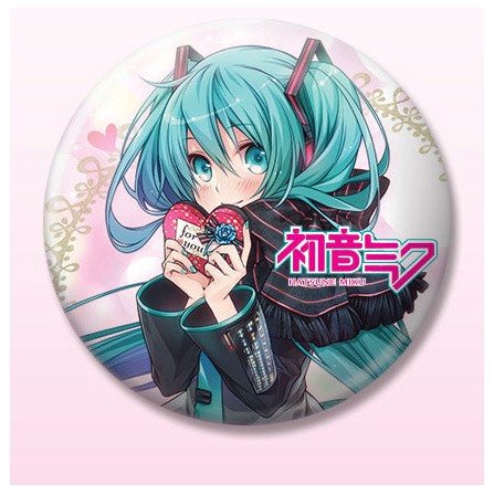 Hatsune Miku Badge: Heart