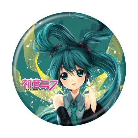 Hatsune Miku Badge: Kaze Hime