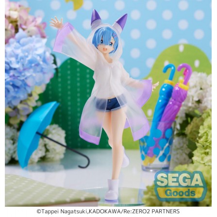 REM Luminasta Figure (Day After the Rain Ver.) RE: ZERO SEGA FIGURE