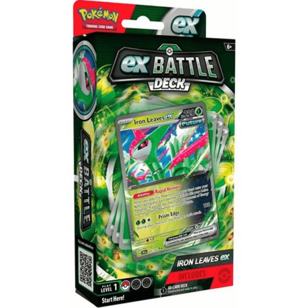 PKM - IRON LEAVES EX BATTLE DECK