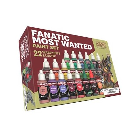 THE ARMY PAINTER - FANATIC MOST WANTED PAINT SET