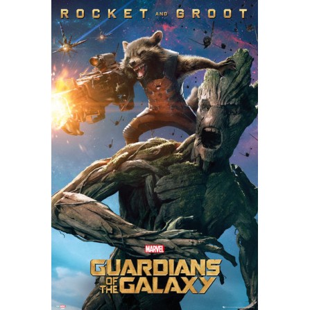 Guardians of the Galaxy: Rocket and Groot Poster