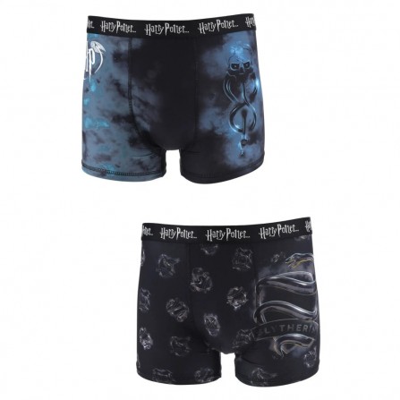 Harry Potter - Pack 2 Boxers Blue