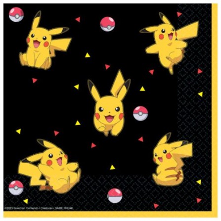 Pokemon Thunder Napkin