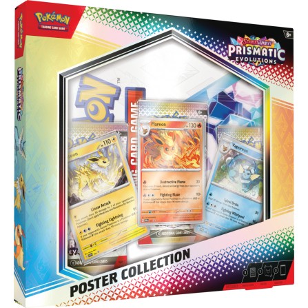 PKM - Scarlet & Violet 8.5 Prismatic Evolutions Poster Collection