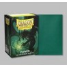 Dragon Shield Dual Matte Sleeves - Metallic Green - Power